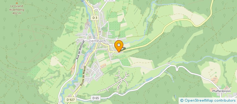 localisation de l'entreprise MADAME ELODIE MESSMER  LEMBACH