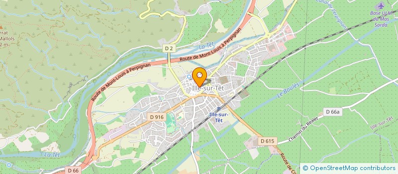 localisation de l'entreprise MADAME ELODIE MESTRE  ILLE-SUR-TET