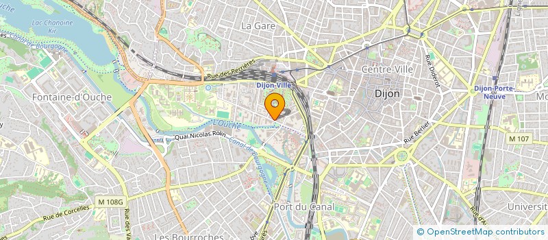localisation de l'entreprise MADAME ELODIE MEYAPIN à DIJON