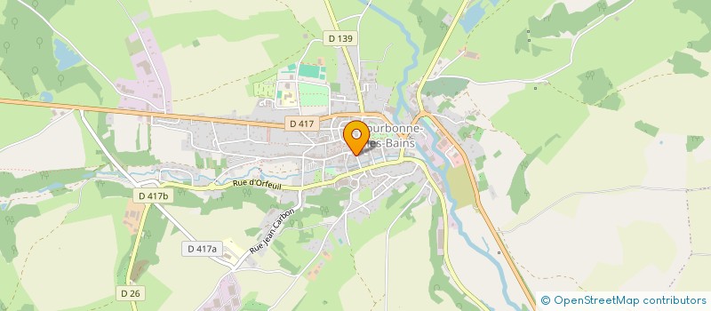 localisation de l'entreprise MADAME ELODIE MICHELOT à BOURBONNE-LES-BAINS
