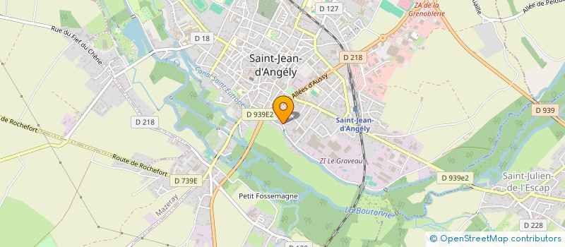 localisation de l'entreprise MADAME ELODIE MIGEAT à SAINT-JEAN-D'ANGELY