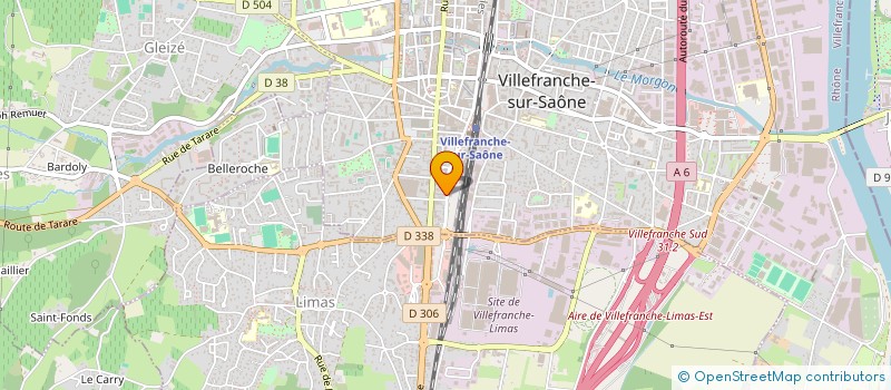 localisation de l'entreprise MADAME ELODIE MIRANDE-NEY à VILLEFRANCHE-SUR-SAONE