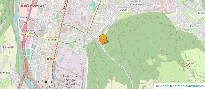 localisation de l'entreprise MADAME ELODIE MISCHI  ECHIROLLES