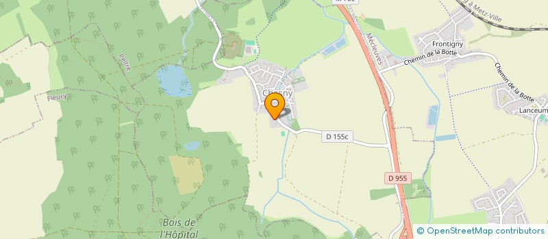 localisation de l'entreprise MADAME ELODIE MOGORO  CHESNY