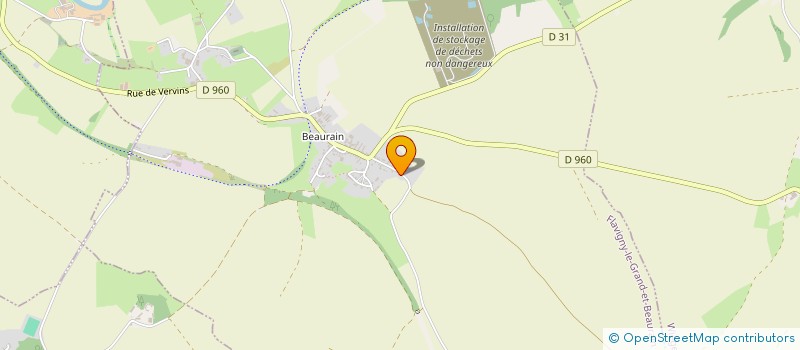 localisation de l'entreprise MADAME ELODIE MOMMAIRE  FLAVIGNY LE GRAND ET BEAURAIN