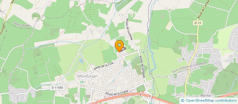 localisation de l'entreprise MADAME ELODIE MOMMESSIN  MONTUSSAN