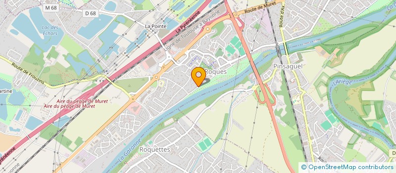 localisation de l'entreprise MADAME ELODIE MONIE  ROQUES