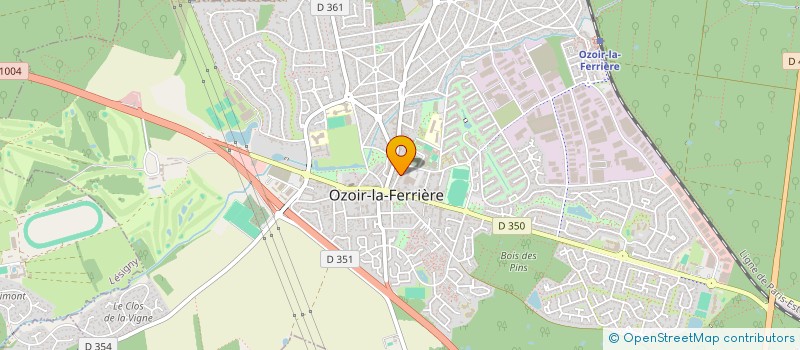 localisation de l'entreprise MADAME ELODIE MONTAGNE  OZOIR-LA-FERRIERE