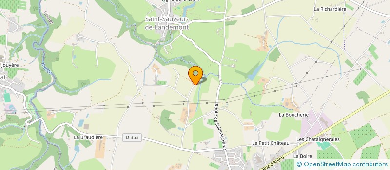 localisation de l'entreprise MADAME ELODIE MOREAU  OREE-D'ANJOU