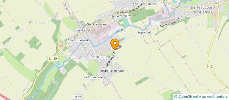 localisation de l'entreprise MADAME ELODIE MOREL à AMIENS