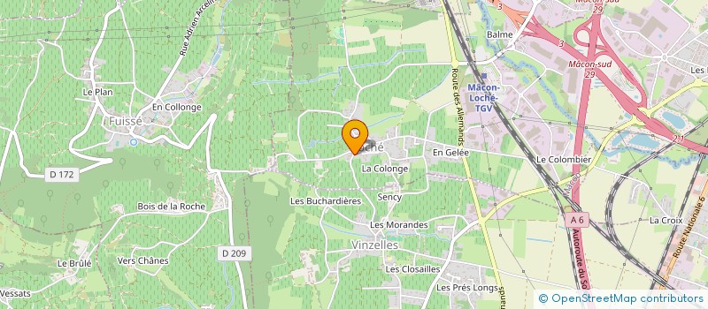 localisation de l'entreprise MADAME ELODIE MORI à MACON