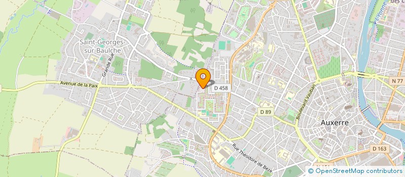 localisation de l'entreprise MADAME ELODIE MORIN à AUXERRE