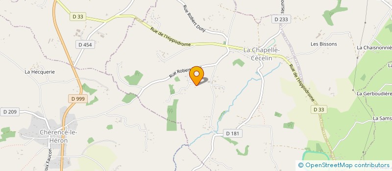 localisation de l'entreprise MADAME ELODIE MOTTE  VILLEDIEU-LES-POELES-ROUFFIGNY