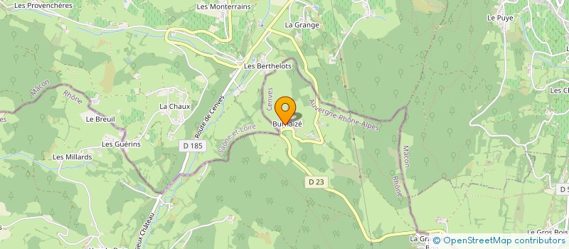 localisation de l'entreprise MADAME ELODIE MOTTIN  CENVES