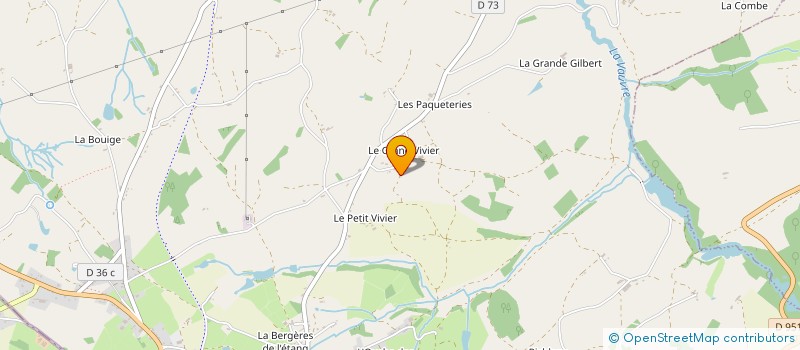 localisation de l'entreprise MADAME ELODIE MOUTON à AIGURANDE