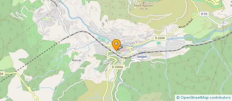 localisation de l'entreprise MADAME ELODIE MUL  SOSPEL