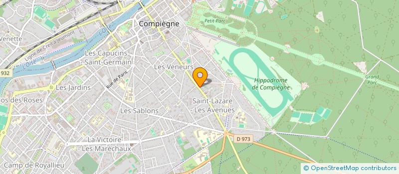 localisation de l'entreprise MADAME ELODIE MULLIEZ  COMPIEGNE