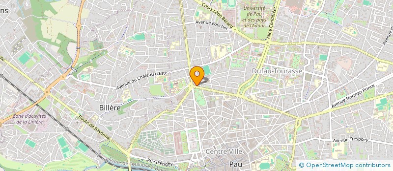 localisation de l'entreprise MADAME ELODIE MUNIER à PAU