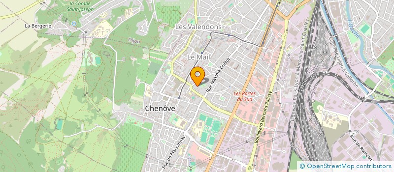 localisation de l'entreprise MADAME ELODIE MURA  CHENOVE