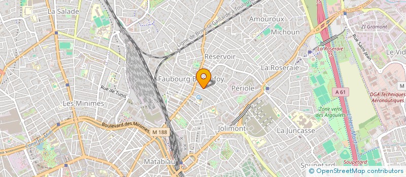 localisation de l'entreprise MADAME ELODIE MUREAU à TOULOUSE