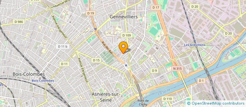 localisation de l'entreprise MADAME ELODIE NASSAR  ASNIERES-SUR-SEINE