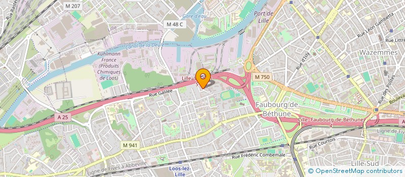 localisation de l'entreprise MADAME ELODIE NATHALIE DENI VANCEUNEBROCKE  LOOS