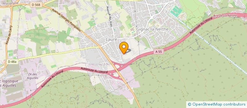 localisation de l'entreprise MADAME ELODIE NAVARRO à GIGNAC-LA-NERTHE