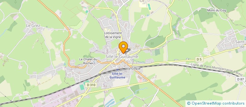 localisation de l'entreprise MADAME ELODIE NEBON  SAINT-REMY-DE-SILLE