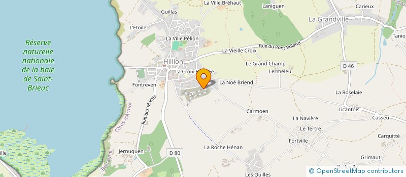localisation de l'entreprise MADAME ELODIE NEDELLEC à YFFINIAC