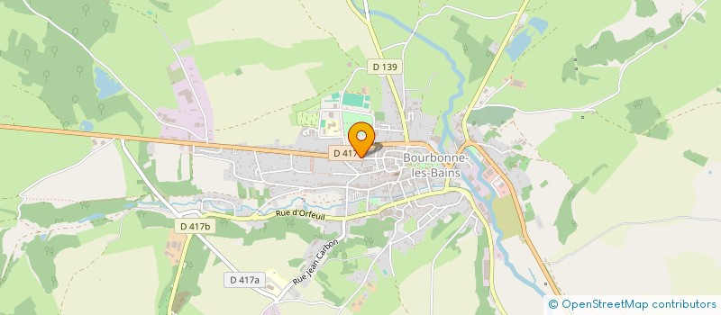 localisation de l'entreprise MADAME ELODIE NEUMANN  BOURBONNE-LES-BAINS