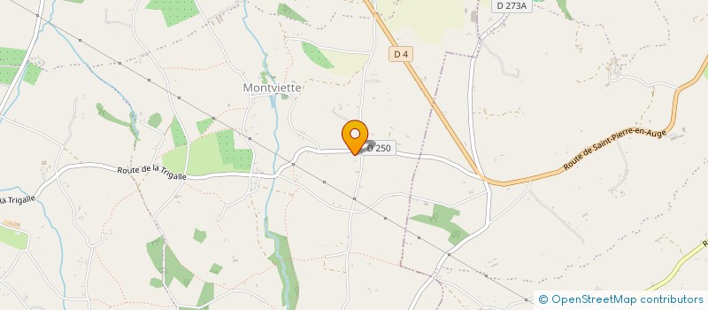 localisation de l'entreprise MADAME ELODIE NEUVILLE  SAINT-PIERRE-EN-AUGE