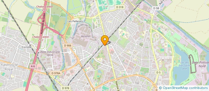 localisation de l'entreprise MADAME ELODIE NGAHI KACHIA  CHALON-SUR-SAONE