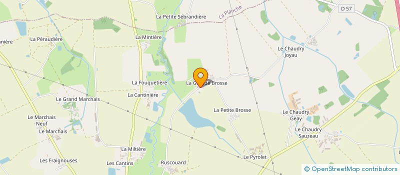 localisation de l'entreprise MADAME ELODIE NICOL  VIEILLEVIGNE