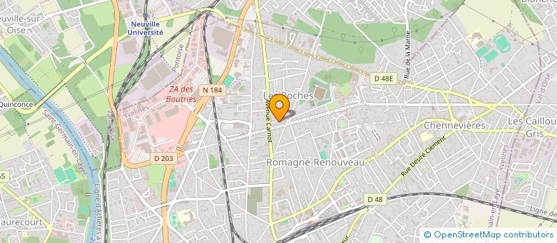 localisation de l'entreprise MADAME ELODIE NICOLLE  CONFLANS-SAINTE-HONORINE