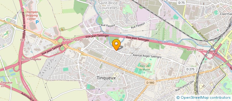 localisation de l'entreprise MADAME ELODIE NIGON  TINQUEUX