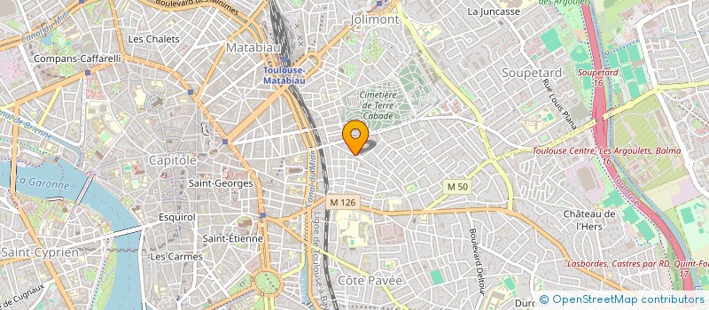 localisation de l'entreprise MADAME ELODIE NIVET à TOULOUSE