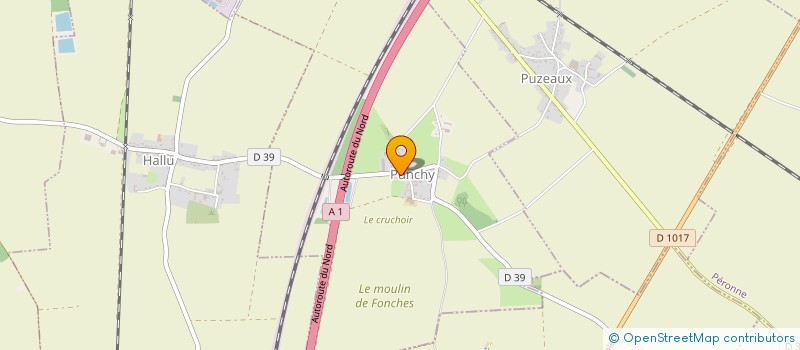 localisation de l'entreprise MADAME ELODIE NOBLESSE  PUNCHY