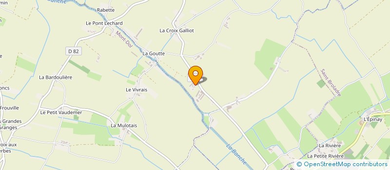 localisation de l'entreprise MADAME ELODIE NOEL  CHERRUEIX