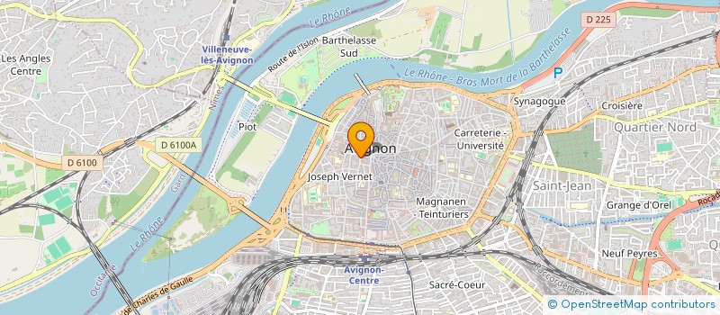 localisation de l'entreprise MADAME ELODIE NOELLI  AVIGNON