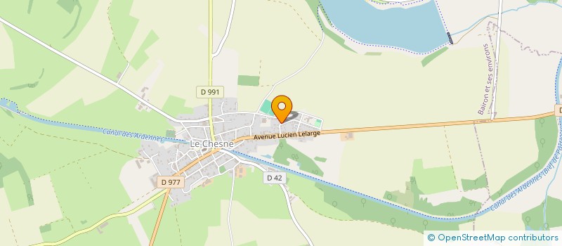 localisation de l'entreprise MADAME ELODIE NOIRET  BAIRON ET SES ENVIRONS