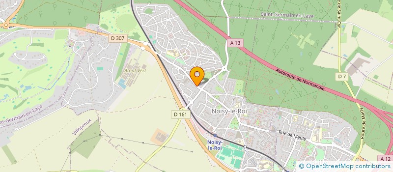 localisation de l'entreprise MADAME ELODIE NYA à NOISY-LE-ROI