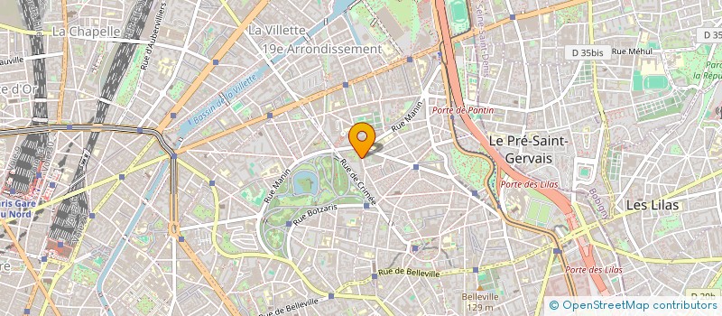 localisation de l'entreprise MADAME ELODIE OLIVIER  PARIS