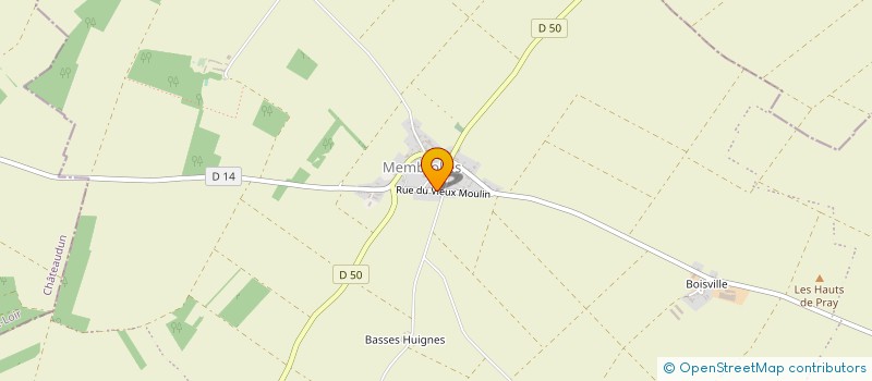 localisation de l'entreprise MADAME ELODIE OLYMPIE  BEAUCE LA ROMAINE