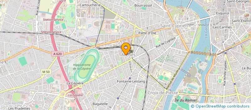 localisation de l'entreprise MADAME ELODIE ORAIN  TOULOUSE