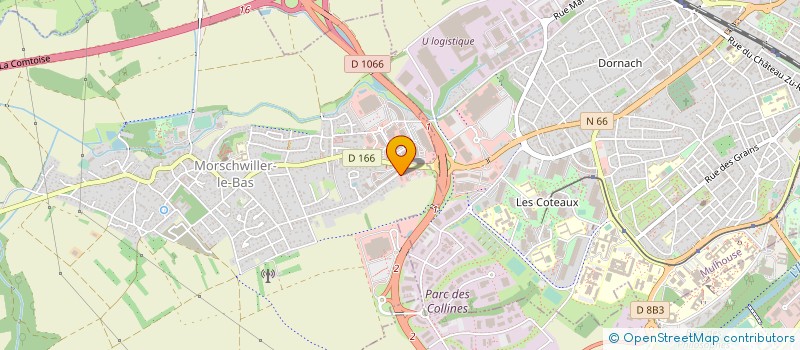 localisation de l'entreprise MADAME ELODIE OTT  MORSCHWILLER-LE-BAS