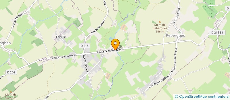 localisation de l'entreprise MADAME ELODIE PACCOU  SURQUES