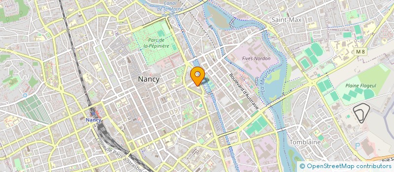 localisation de l'entreprise MADAME ELODIE PACHOUD  NANCY