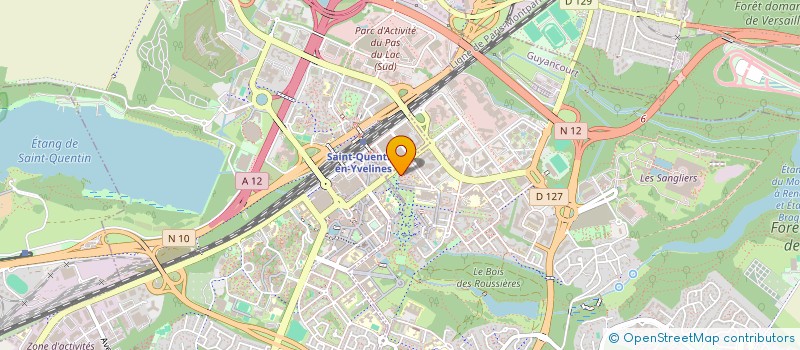 localisation de l'entreprise MADAME ELODIE PAGO  GUYANCOURT