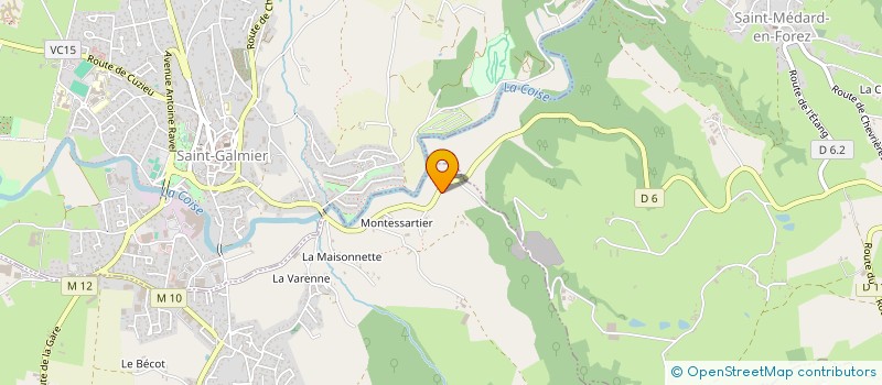 localisation de l'entreprise MADAME ELODIE PALLANDRE  CHAMBUF