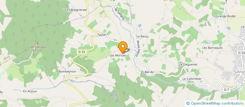 localisation de l'entreprise MADAME ELODIE PARI à SAVIGNY